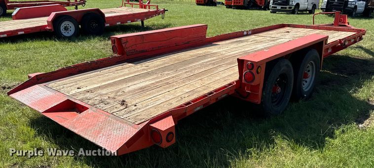 image for item EH3904 2019 Belshe TB14 tilt deck equipment trailer