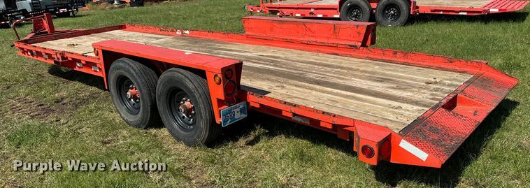 image for item EH3904 2019 Belshe TB14 tilt deck equipment trailer