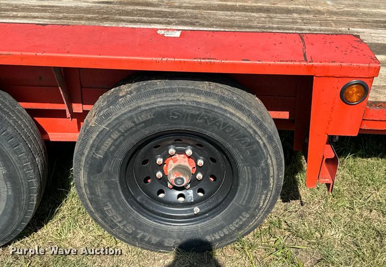image for item EH3904 2019 Belshe TB14 tilt deck equipment trailer