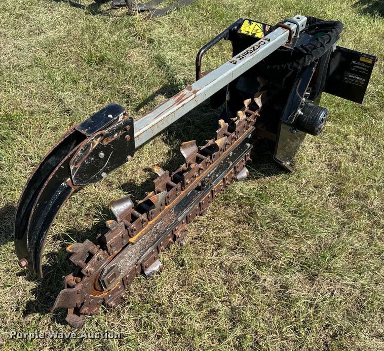 image for item EH3905 2019 Ditch Witch compact utility loader trencher 