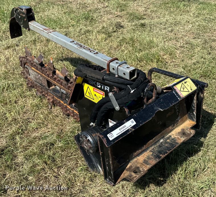 image for item EH3905 2019 Ditch Witch compact utility loader trencher 