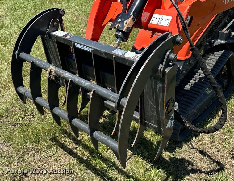 image for item EH3907 Spartan DGR44 compact utility loader grapple rake