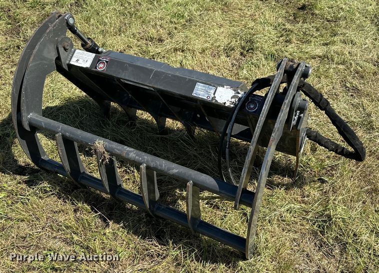 image for item EH3907 Spartan DGR44 compact utility loader grapple rake