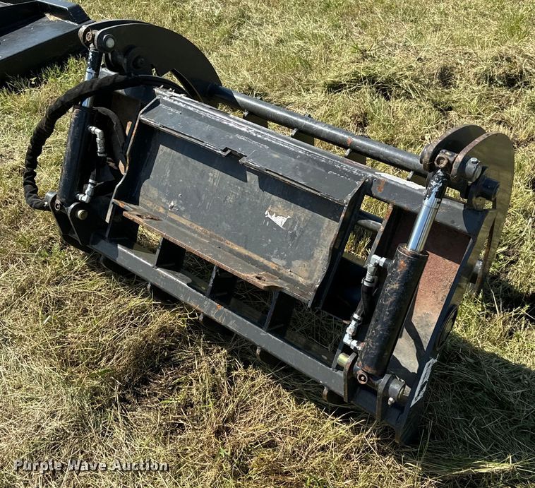 image for item EH3907 Spartan DGR44 compact utility loader grapple rake