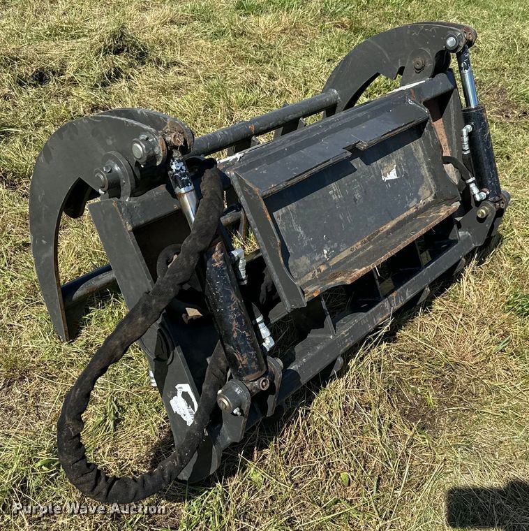 image for item EH3907 Spartan DGR44 compact utility loader grapple rake