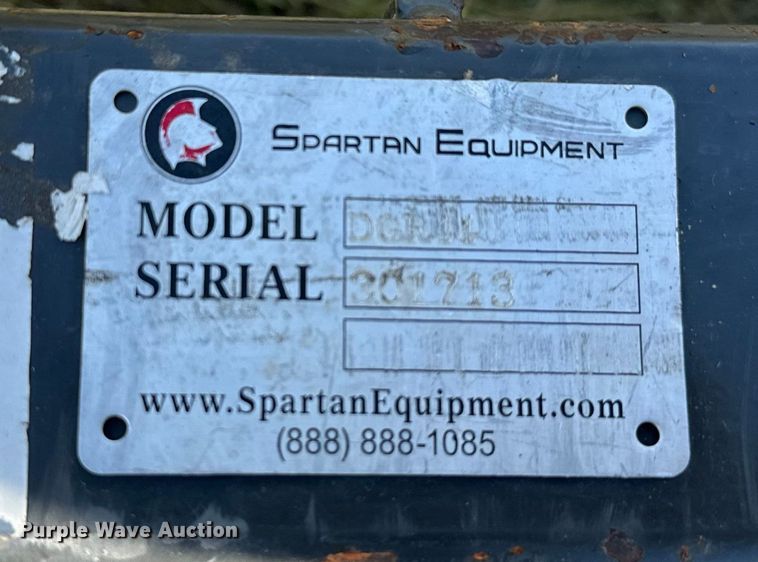 image for item EH3907 Spartan DGR44 compact utility loader grapple rake