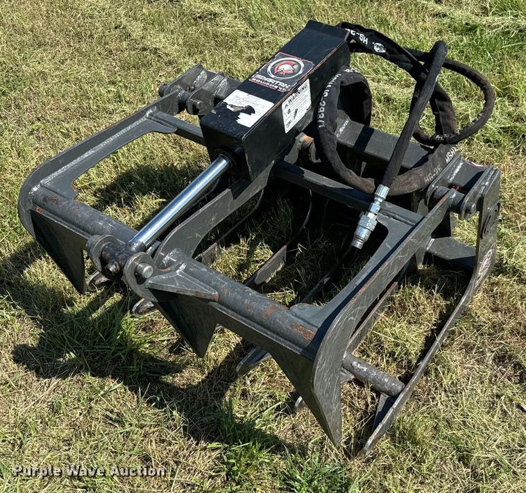 image for item EH3908 2023 Spartan compact utility loader grapple bucket