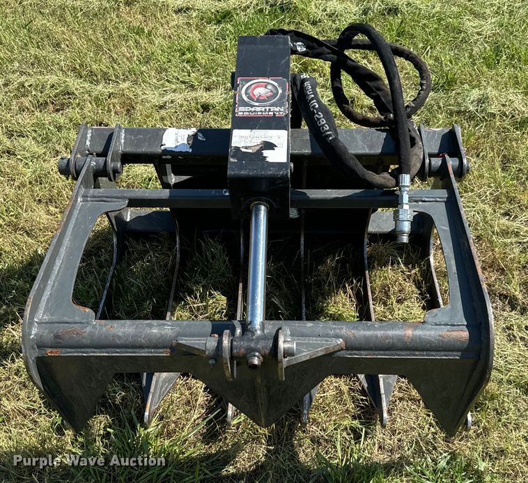 image for item EH3908 2023 Spartan compact utility loader grapple bucket