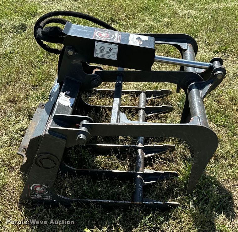 image for item EH3908 2023 Spartan compact utility loader grapple bucket