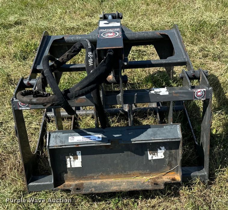 image for item EH3908 2023 Spartan compact utility loader grapple bucket