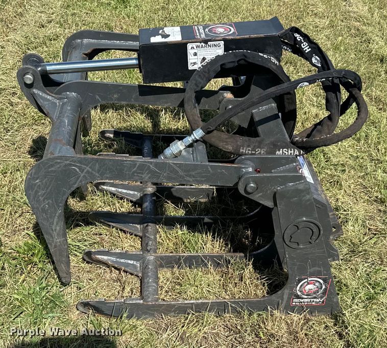 image for item EH3908 2023 Spartan compact utility loader grapple bucket