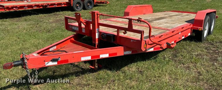 image for item EH3911 2020 PJ Trailer T6202 tilt deck equipment trailer