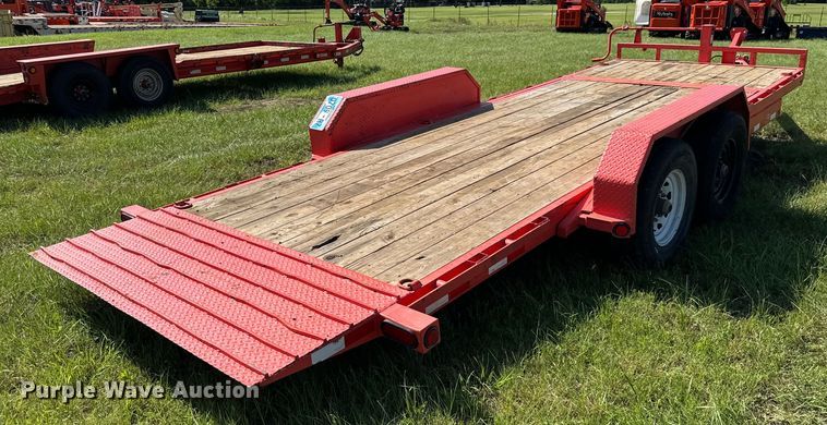 image for item EH3911 2020 PJ Trailer T6202 tilt deck equipment trailer