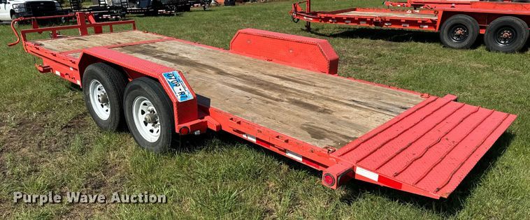 image for item EH3911 2020 PJ Trailer T6202 tilt deck equipment trailer