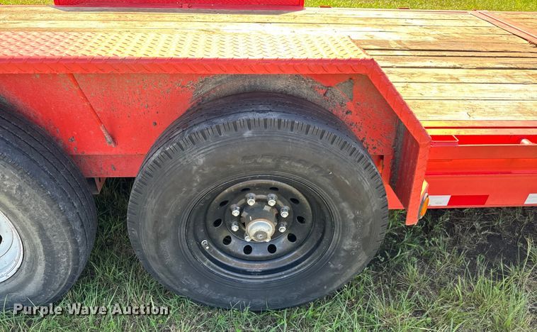 image for item EH3911 2020 PJ Trailer T6202 tilt deck equipment trailer