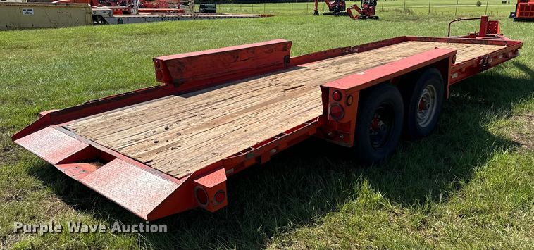 image for item EH3913 2019 Belshe TB14 tilt deck equipment trailer