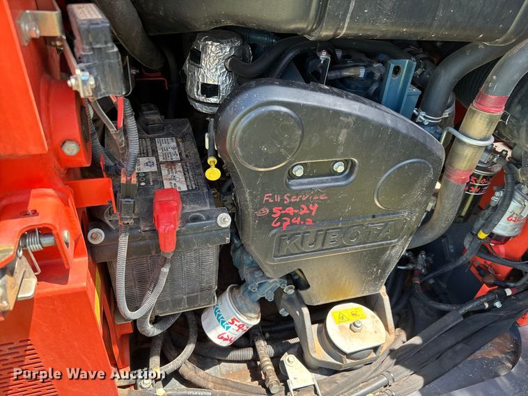 image for item EH3914 2021 Kubota SSV65 skid steer loader