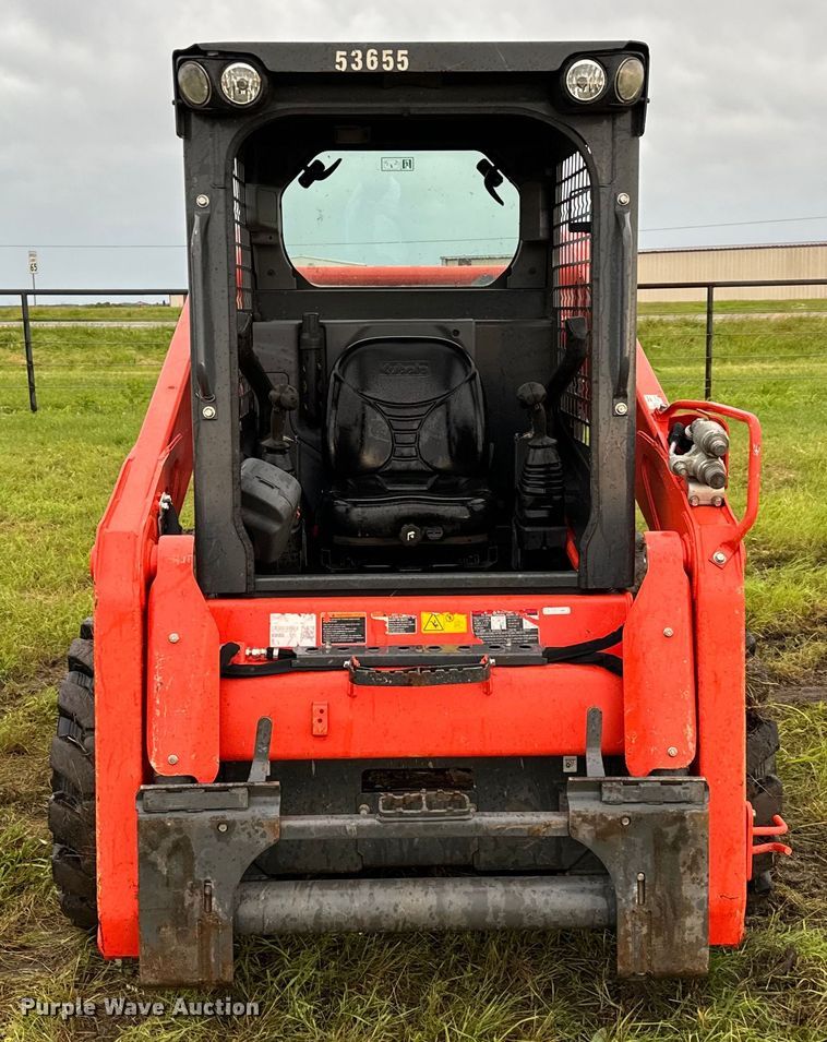 image for item EH3917 2021 Kubota SSV65 skid steer loader