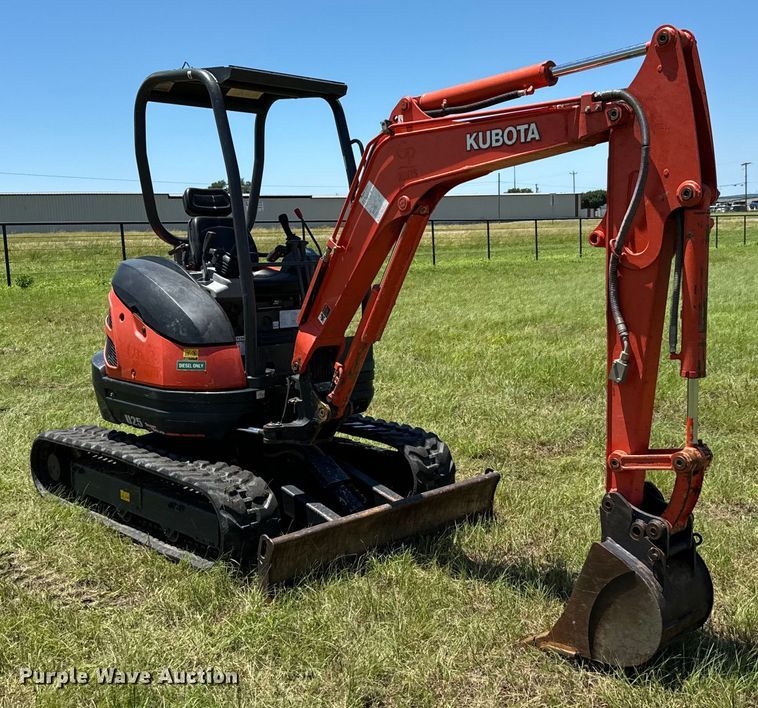 image for item EH3922 2020 Kubota U25 mini excavator