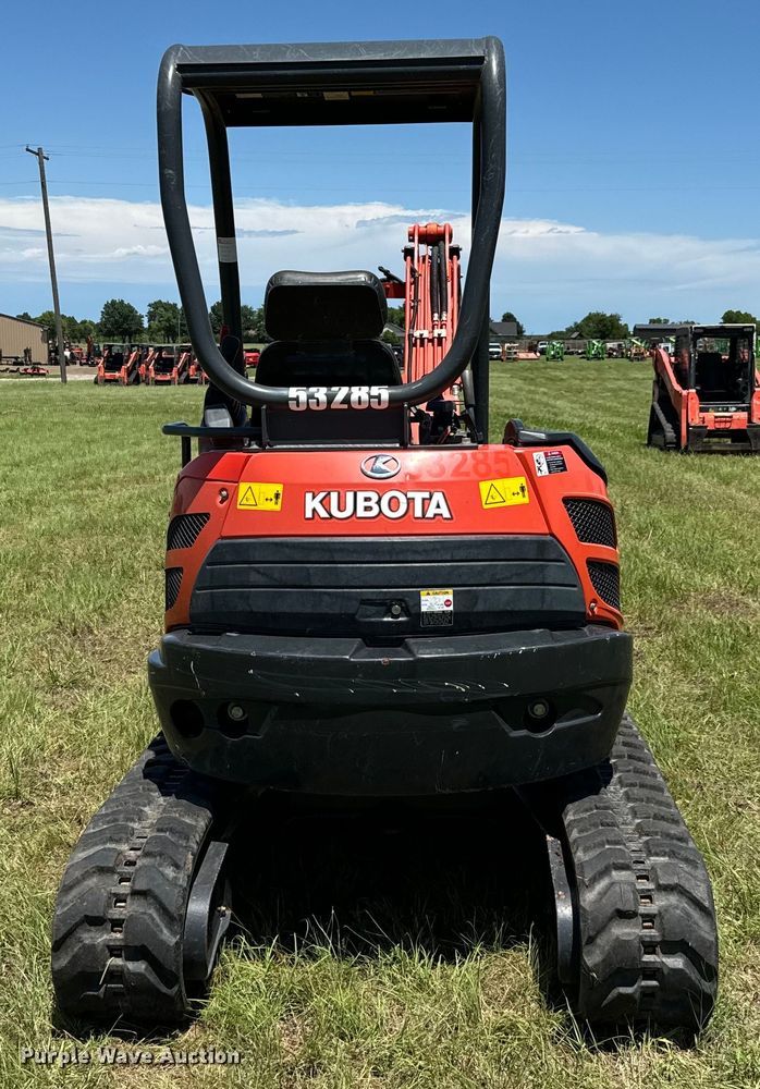 image for item EH3922 2020 Kubota U25 mini excavator