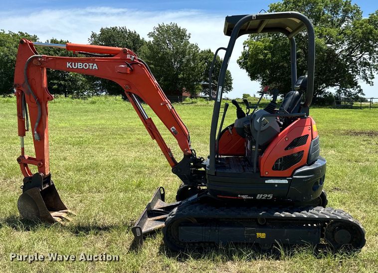 image for item EH3922 2020 Kubota U25 mini excavator