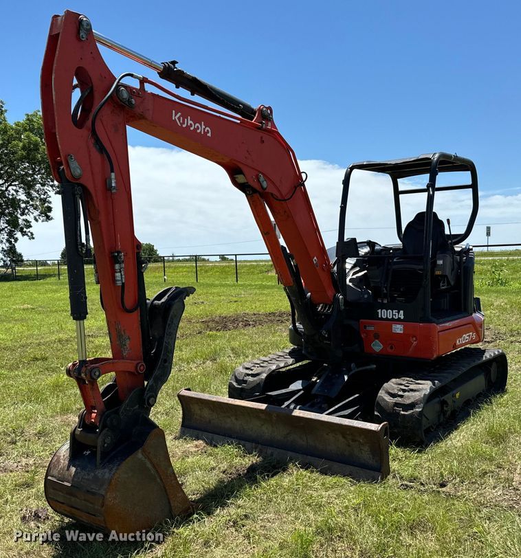 image for item EH3923 2021 Kubota KX057-5 mini excavator