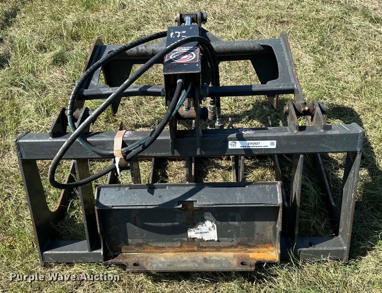 image for item EH3927 2021 Spartan compact utility loader grapple bucket