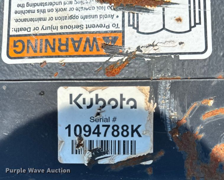 image for item EH3929 Kubota BR360 compact utility loader breaker