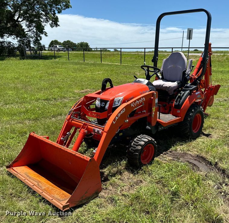 image for item EH3931 2022 Kubota BX23S MFWD tractor