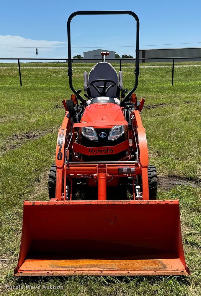 image for item EH3931 2022 Kubota BX23S MFWD tractor