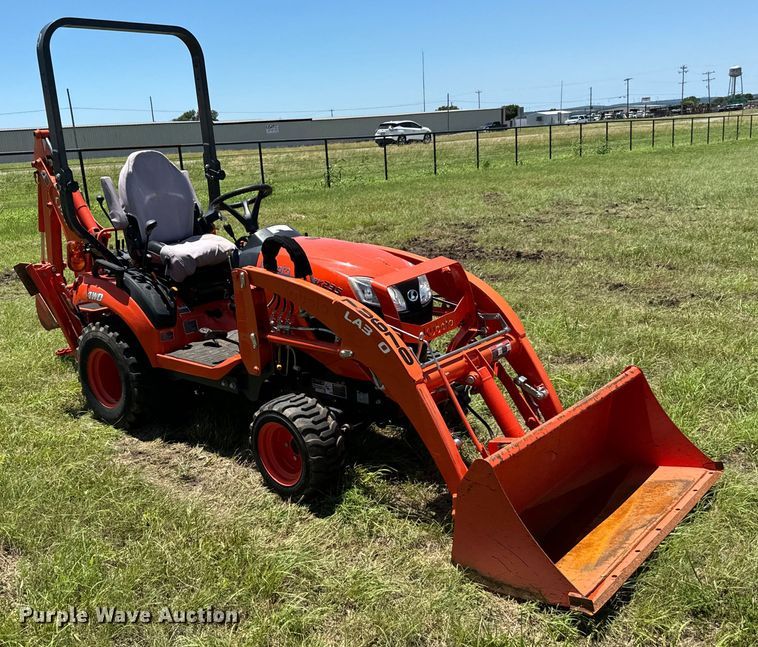 image for item EH3931 2022 Kubota BX23S MFWD tractor