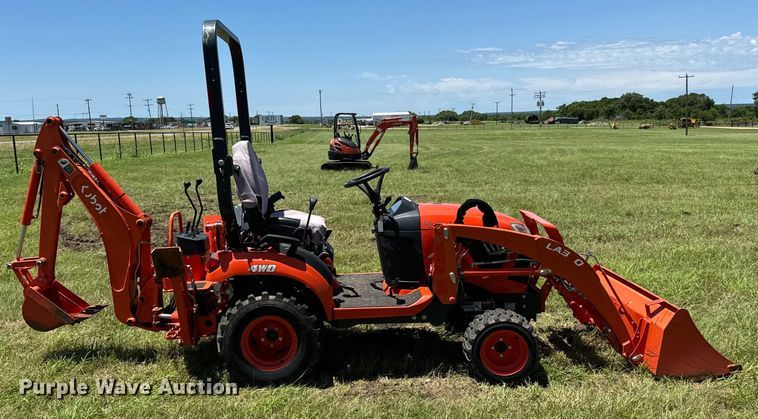 image for item EH3931 2022 Kubota BX23S MFWD tractor