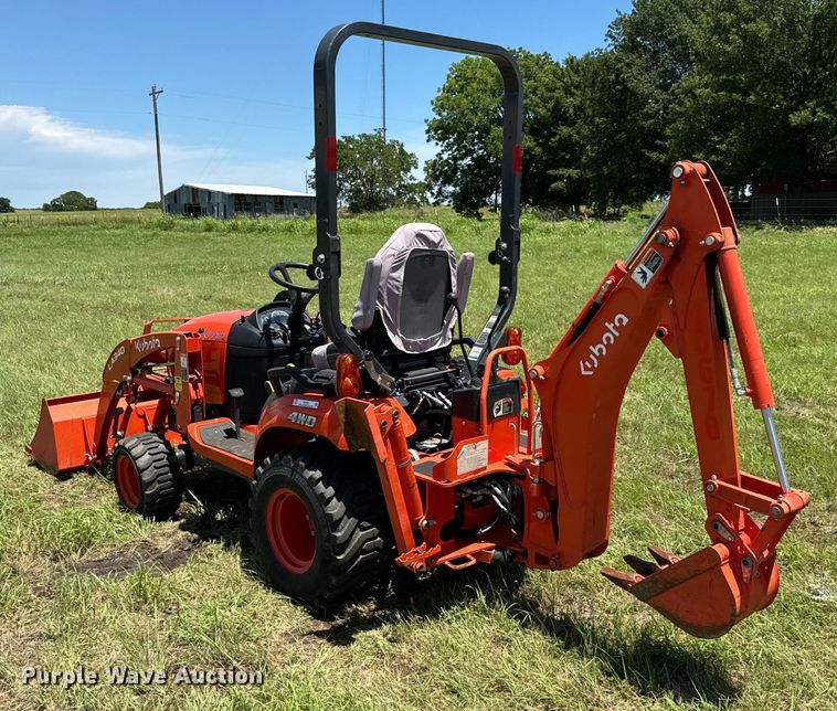image for item EH3931 2022 Kubota BX23S MFWD tractor