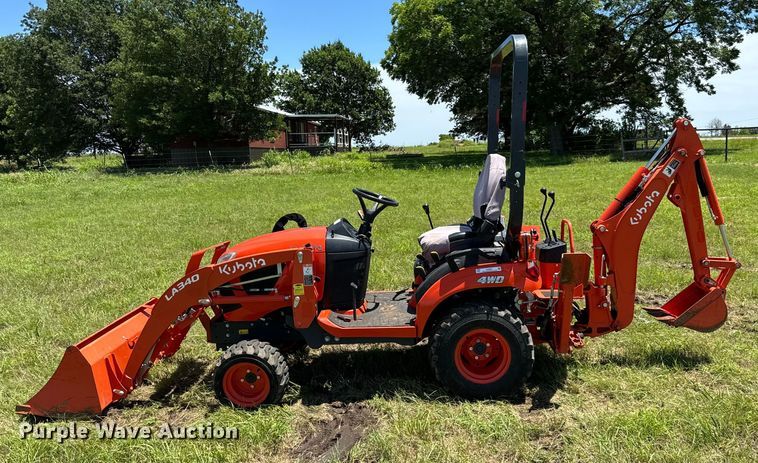 image for item EH3931 2022 Kubota BX23S MFWD tractor