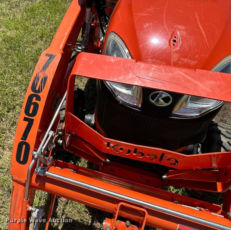 image for item EH3931 2022 Kubota BX23S MFWD tractor