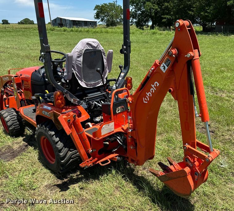 image for item EH3931 2022 Kubota BX23S MFWD tractor