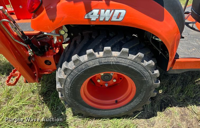 image for item EH3931 2022 Kubota BX23S MFWD tractor