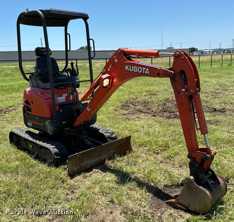 image for item EH3932 2020 Kubota U17 mini excavator