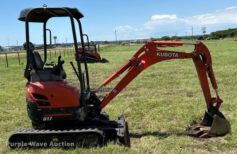 image for item EH3932 2020 Kubota U17 mini excavator