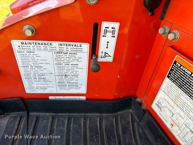 image for item EH3932 2020 Kubota U17 mini excavator