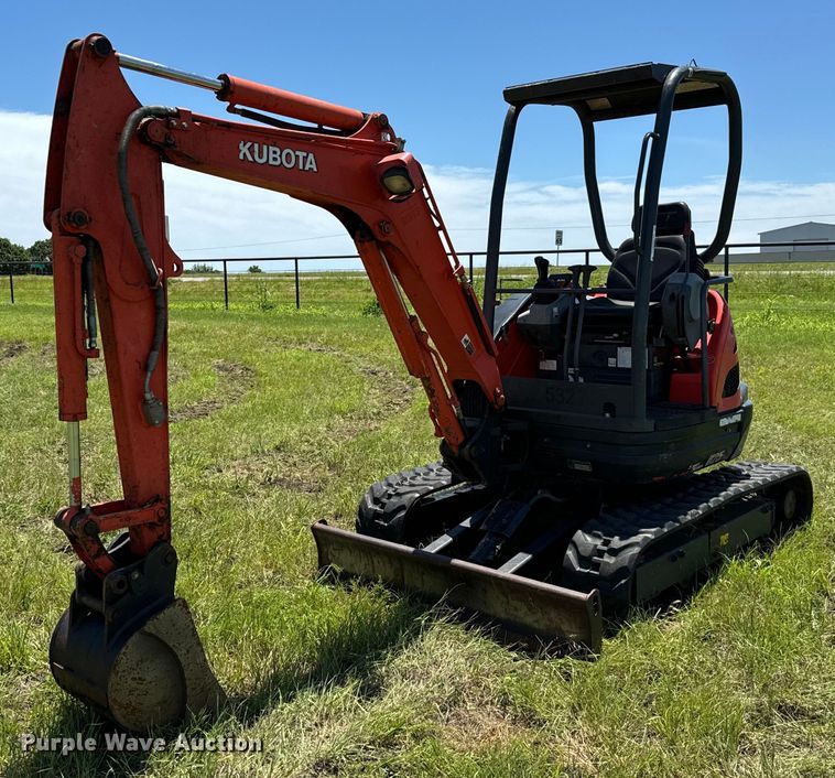 image for item EH3933 2020 Kubota U25 mini excavator