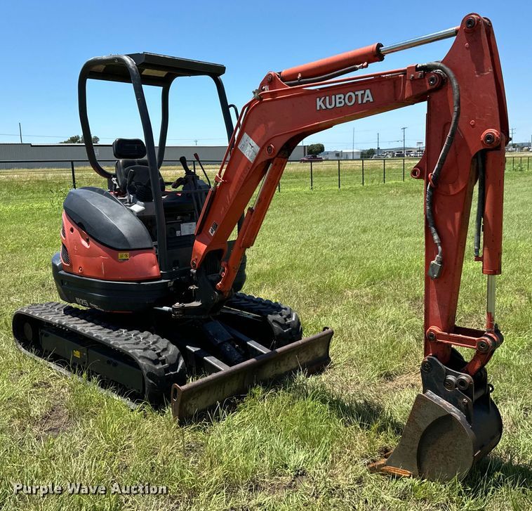 image for item EH3933 2020 Kubota U25 mini excavator