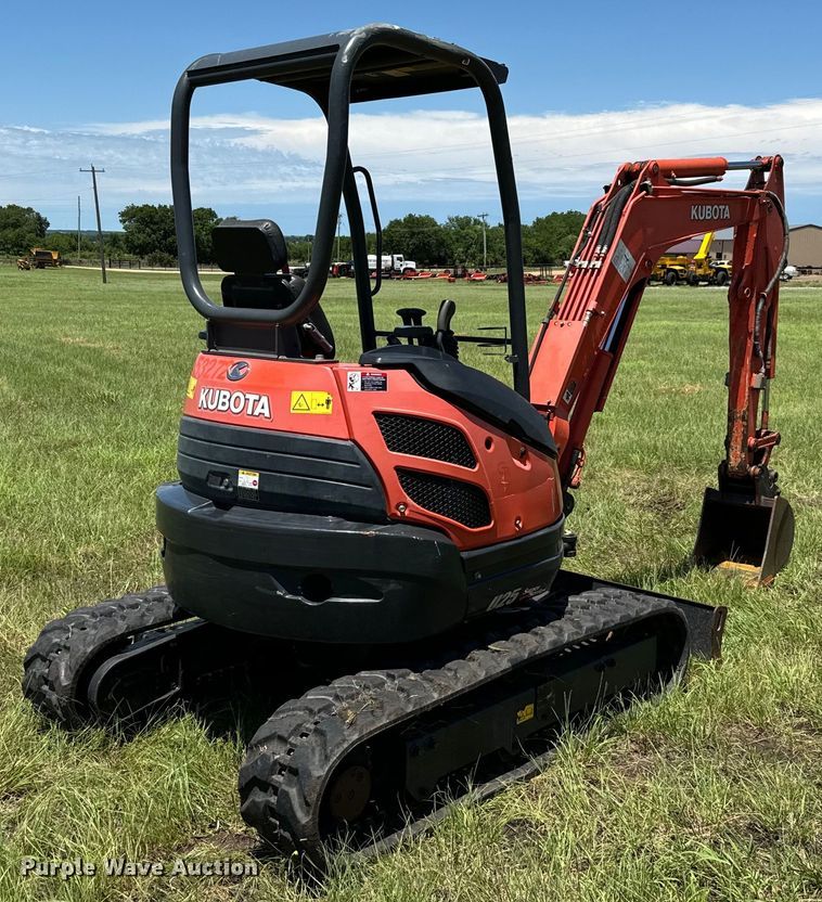 image for item EH3933 2020 Kubota U25 mini excavator