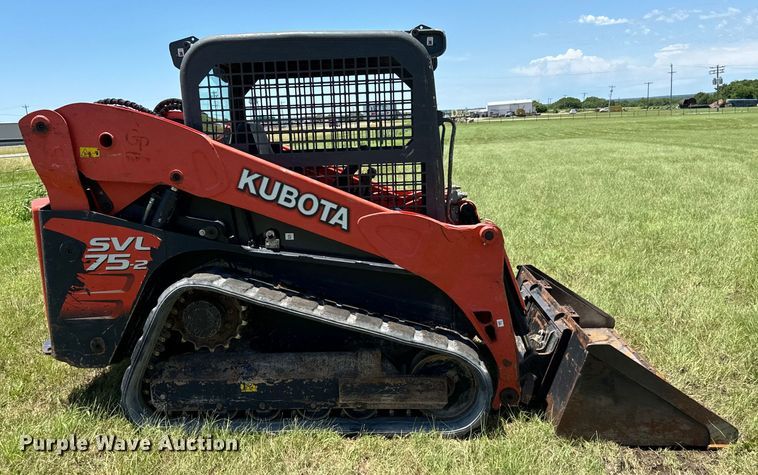 image for item EH3937 2020 Kubota SVL75-2 tracked skid steer loader