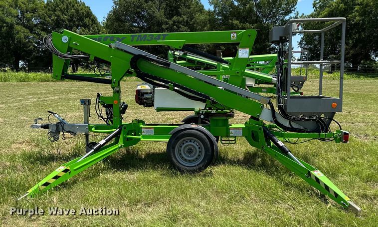 image for item EH3939 2021 Nifty TM34T boom lift