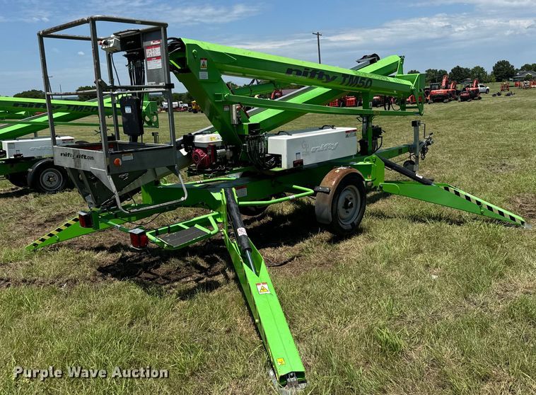 image for item EH3940 2020 Nifty TM50TG boom lift