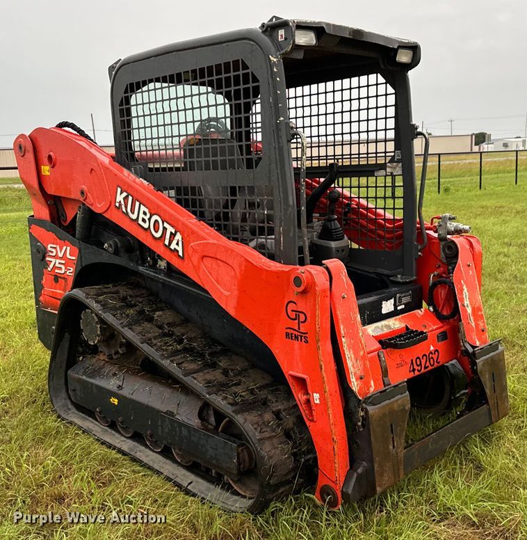 image for item EH3947 2020 Kubota SVL75-2 tracked skid steer loader