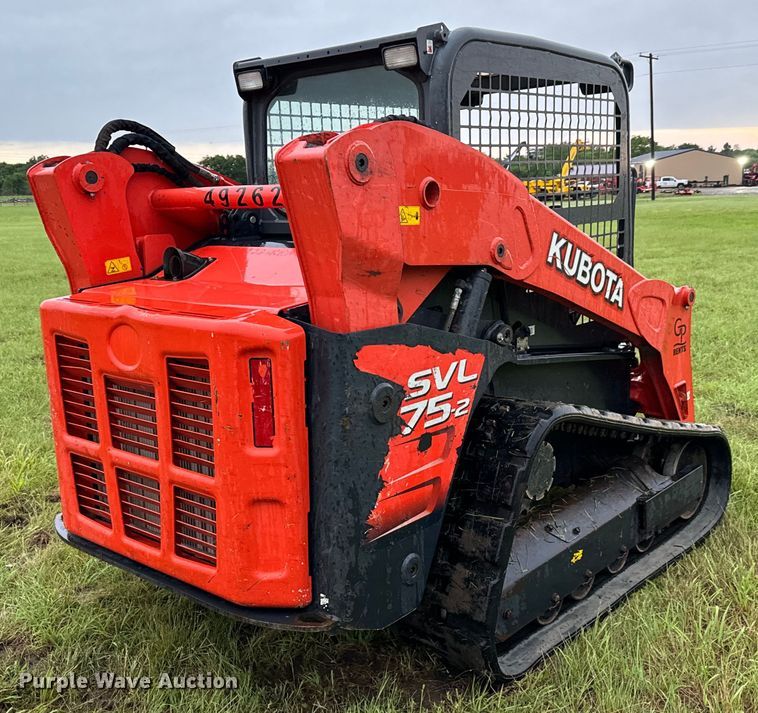 image for item EH3947 2020 Kubota SVL75-2 tracked skid steer loader