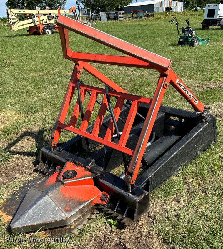 image for item EH3948 2020 Marshall 1600 skid steer tree saw