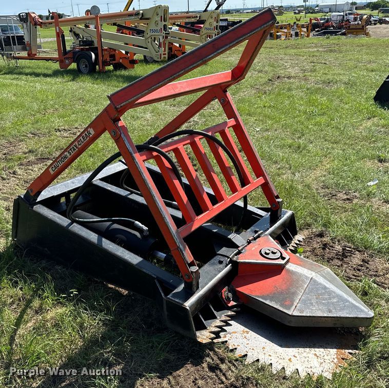 image for item EH3948 2020 Marshall 1600 skid steer tree saw